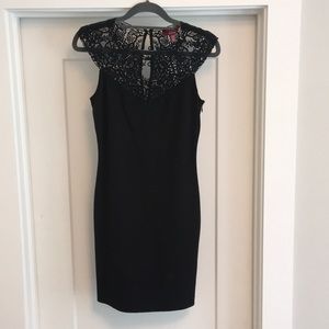 Ted Baker Little Black Dress lace detail size 0